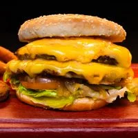 Salada Burger Duplo