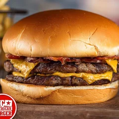 Double cheddar bacon