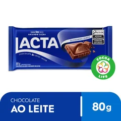 Chocolate Ao Leite Lacta 80 g