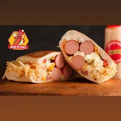 Dogão triplo (três salsichas)