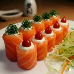 Gunkan de Salmão MISTO 12 peças