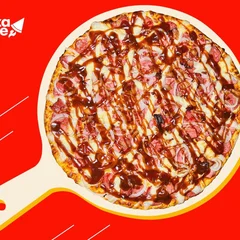 Pizza Supreme Pork Bbq