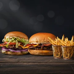 Combo Casal Smash + 2 Porções