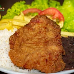 Bife de gado a milanesa