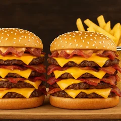 2 Número 6 + 1 batata  por 45,90 (Tradicional)