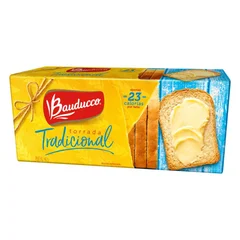 Torrada bauducco tradicional