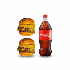2 Burgers Duplos + Refri