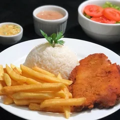 Filé de Peixe à milanesa