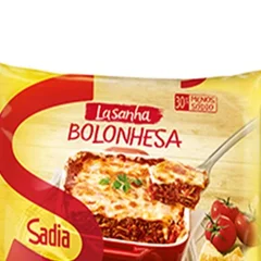 Lasanha Sadia Bolonhesa 600 gr