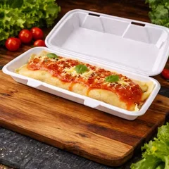 Panqueca de Carne com Palmito