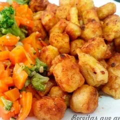 Frango Ao Cubo Com Legues - Low Carb