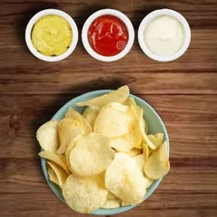 Batata Chips + Molho (Pequena)