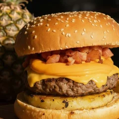 Tropical Bacon Burger 🍍