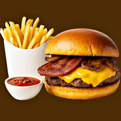 1 Burguer a sua escolha + Batata