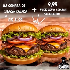 Bacon salada + Smash salabacon