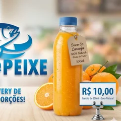 Suco natural de laranja