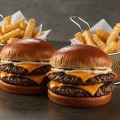 2 Duplo New York + 2 Batatas Crinkle