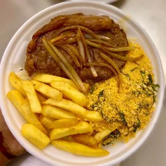 2 Marmitas de Contra-Filé Acebolado 