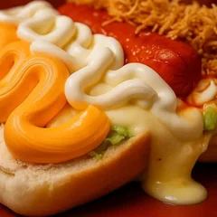 Hot Dog Quatro Queijos Premium