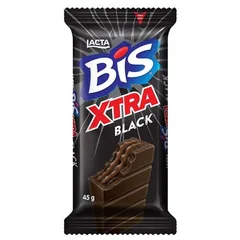 Chocolate Xtra Black Lacta Bis 45g