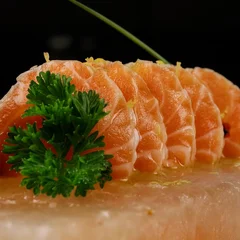 Sashimi Barriga de Salmão | 05 Peças