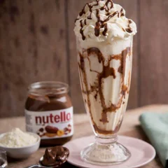 Milk shake de Leite Ninho com Nutella