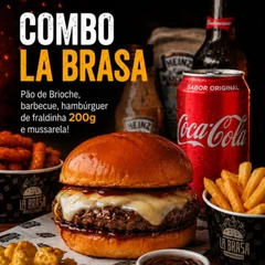 COMBO LA BRASA + batata palito + coca lata