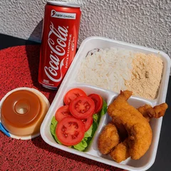 Combo - Frango à Milanesa + Pudim + Coca-Cola 310 ml