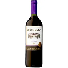 Vinho Chileno Concha Y Toro Reservado Merlot Tinto 750ml
