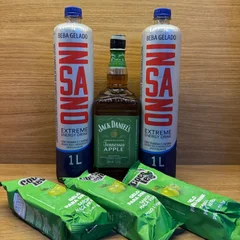 COMBO JACK APPLE 1L + 2 INSANO 1L + 3 GELO DE COCO 200ML 