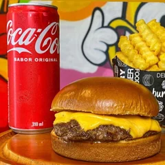 X Burguer + Coca Lata + Batata 