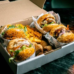 Combo galera 4 lanches + coxinha+kibe+batata e cheddar