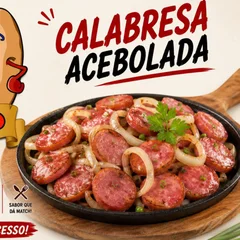 Calabresa Acebolada