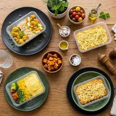 (300g) Combo 20 Marmitas Fit Congeladas (17,99 cada)