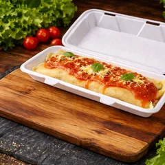 Panqueca de Frango com Bacon