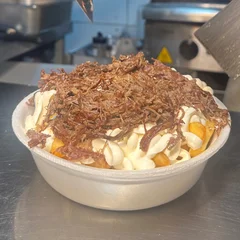 Batata Nordestina: Batata + Cream Cheese + Carne do sol (350g)