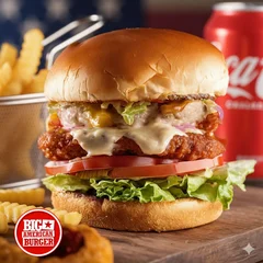 Crispy Chicken + Fritas + Bebida lata