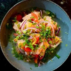 Ceviche de Salmão