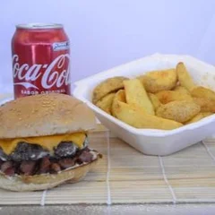 X Bacon + Batatas Rústicas + Refri