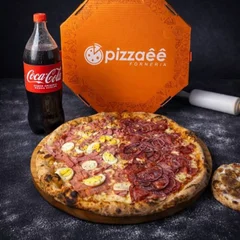 Pizza 40cm + Esfiha Grátis + Coca 1,5L