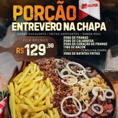 Porção Entreveiro na Chapa