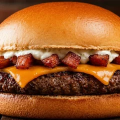 Hambúrguer The Best! (Cheese Bacon)