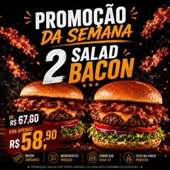 2 SALAD BACON
