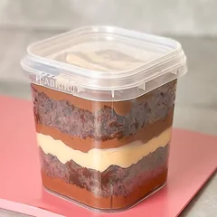 Bolo no Pote Kinder Bueno c/Chocolate - 220ml