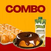 BOLO CASEIRO+ 25 ASSADOS+ SUCO
