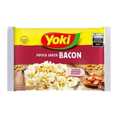 Pipoca para Microondas Bacon Yoki 100g