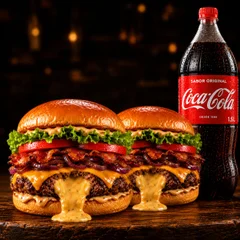 Combo 2x Vulcão Família + Refr. 1,5l