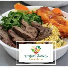 Monte do seu jeito - Marmitex  P, M ou G duas proteínas e três acompanhamentos