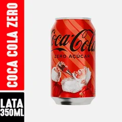 Refrigerante Coca Cola Zero Lata 350ml