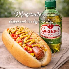 Combo hot dog +1 refrigerante 200 ml